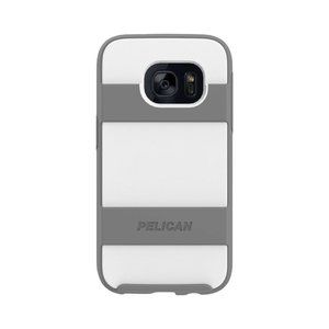 Galaxy S7 Case Pelican Voyager Military Grade Belt‎ Clip Screen Protector White
